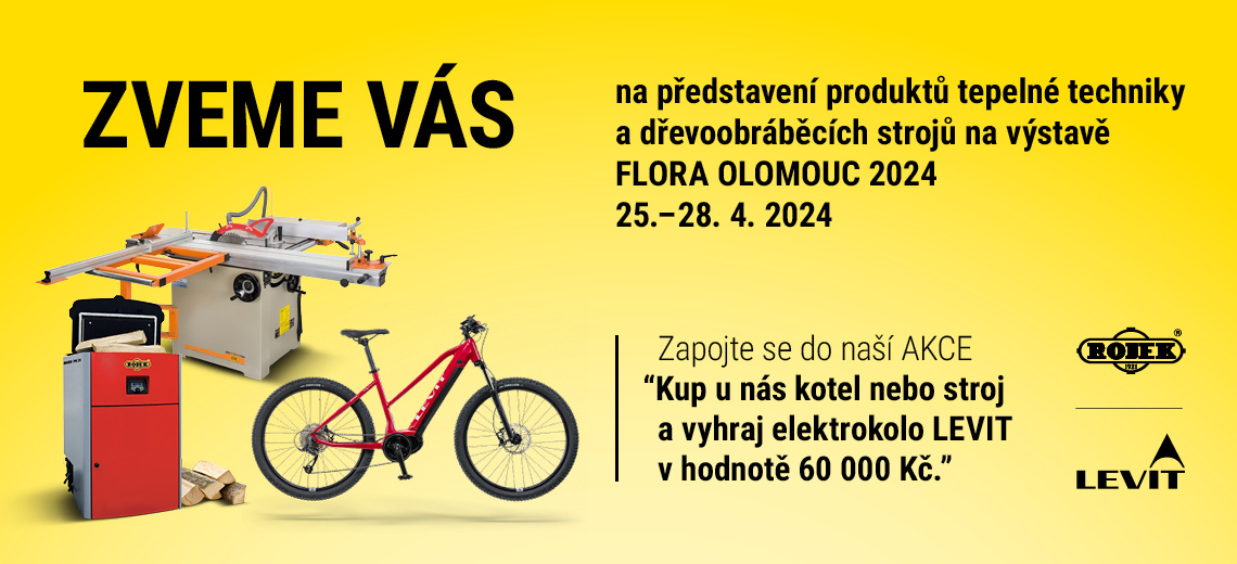 Získejte šanci vyhrát elektrokolo na veletrhu FLORA Olomouc!