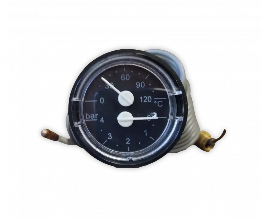 Thermometer - pressure gauge C