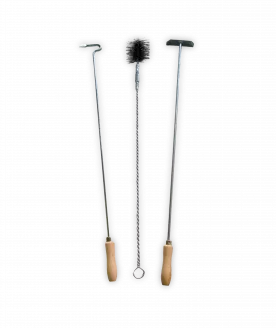 Boiler cleaning set 3-piece, length 800 mm